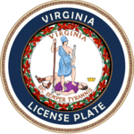 Virginia License Plate logo
